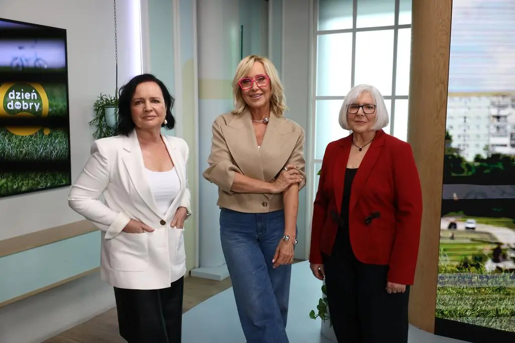 Jolanta Fajkowska, Agata Młynarska i Grażyna Bukowska