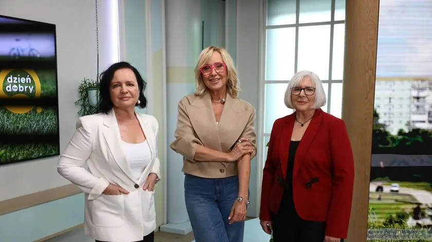 Jolanta Fajkowska, Agata Młynarska i Grażyna Bukowska