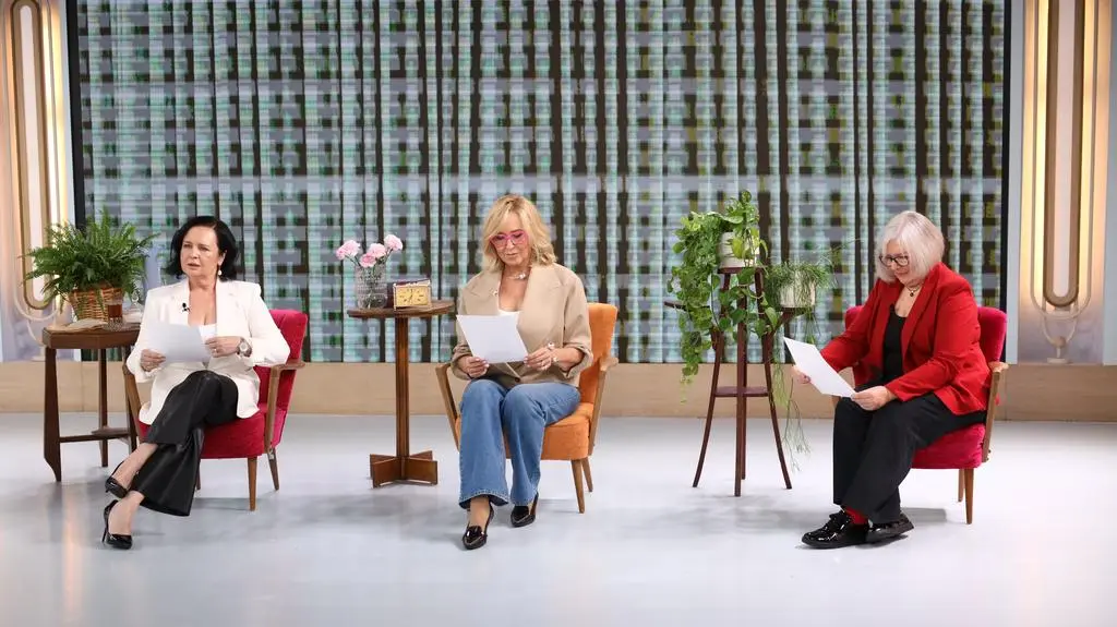 Jolanta Fajkowska, Agata Młynarska i Grażyna Bukowska