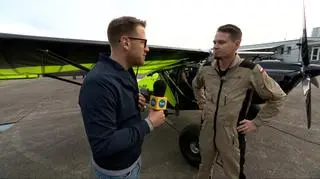 Wyjątkowy pokaz lotniczy w Dzień Dobry TVN. "Tego w polskiej telewizji jeszcze nie było" 