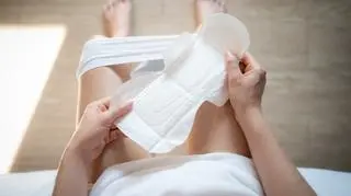 Skrzepy podczas okresu