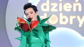Dorota Gardias jako Róża w "Mask Singer
