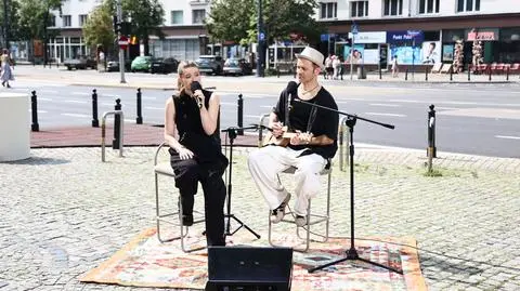 Karolina Charko na scenie Dzień Dobry TVN