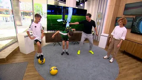 Piłkarskie triki mistrza Krzysztofa Golonki. "Możemy zobaczyć to wszystko w super slow motion"