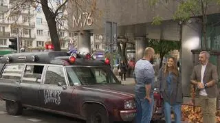 Upiorny samochód łowcy wampirów. "Tu jest serce przebite kołkiem"