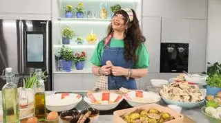 Suflet z ziemniaków z provolone i mozarellą - przepis Cristiny Catese