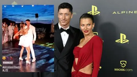 Anna i Robert Lewandowscy pochwalili się umiejętnościami tanecznymi