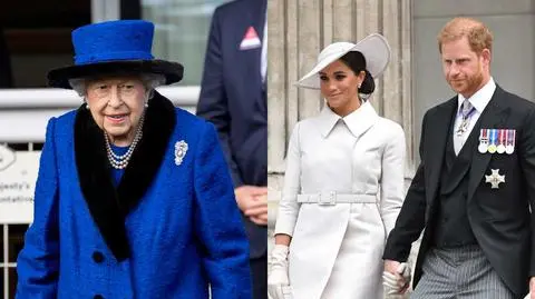 Królowa Elżbieta II, Meghan i Harry 