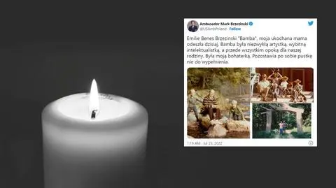 Emilie Benes Brzezinski nie żyje