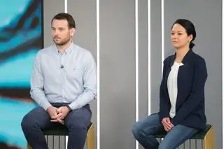 Paula Dobosz oraz Adrian Lejman