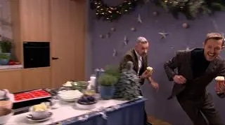 Bitwa na babeczki w studiu Dzień Dobry TVN. "Chyba sobie kpisz. Jestem poważnym dziennikarzem"