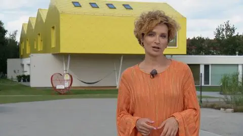 Odpicowane przedszkole w Aleksandrowie Łódzkim. Elewacja przypomina łuski krokodyla