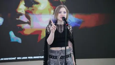 Larah na scenie Dzień Dobry TVN