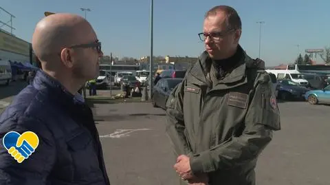 Prezydent Przemyśla opowiada o pomocy dla uchodźców