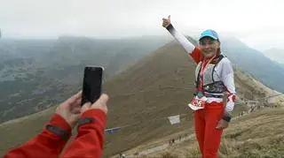 Basia kolejny raz wbiegła na Kasprowy Wierch 