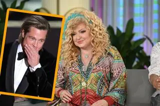 Brad Pitt i Magda Gessler 