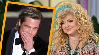 Magda Gessler gani Brada Pitta w pociągu. Nagranie podbija sieć