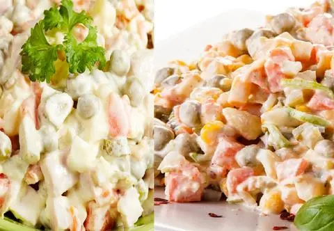 Rozstrzygnijcie ten coroczny spór. Sałatka jarzynowa z groszkiem czy z kukurydzą? Weź udział w sondzie