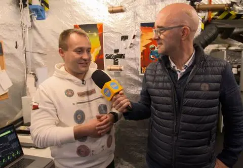 Stacja kosmiczna w domu pod Tarnowem