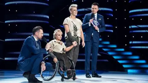 Katarzyna Błoch i Marek Zaborowski w "Mam talent"