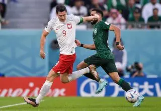 Mundial 2022. Robert Lewandowski o łzach po golu w meczu z Arabią Saudyjską