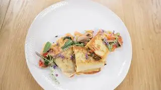 Tradycyjne bezglutenowe naleśniki z lodami