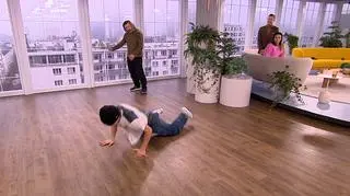 Pokaz tańca - breakdance