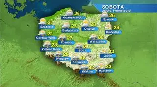 Pogoda na weekend 23-24 lipca 2022 r. 