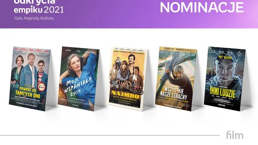 Empik 2021. Nominacje w kategorii Film