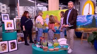 Namalowały impresję na temat Dzień Dobry TVN. "Każdy ma w sobie talent, tylko potrzebny jest odpowiedni nauczyciel"