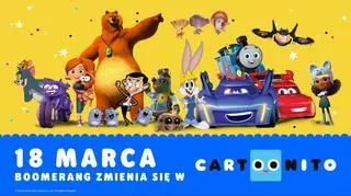 Nie tylko dla przedszkolaków. Nowy program Cartoonito zastąpi Boomerang