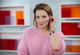 Anna Dereszowska oczekuje narodzin dziecka. Janusz Chabior: "Jesteś w pięknej formie"
