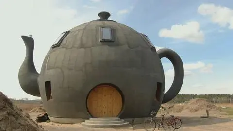 Dom w kształcie imbryka pod Bydgoszczą