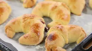 Rogaliki drożdżowe