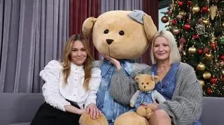 Małgorzata Kożuchowska z misiem