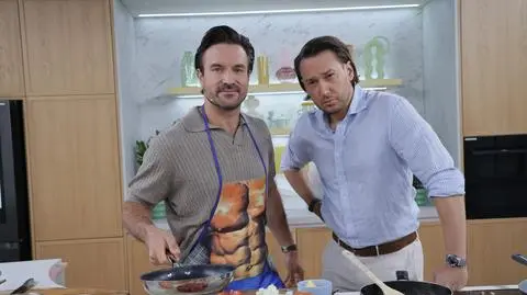 Męskie gotowanie. Stramowski i Świderski przejęli kuchnię Dzień Dobry TVN