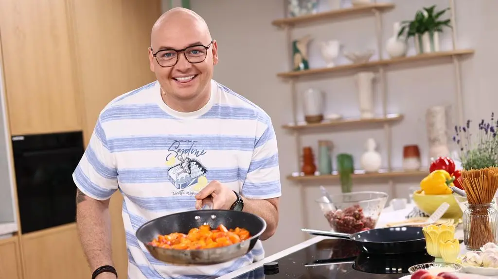Michał Pezda w kuchni Dzień Dobry TVN