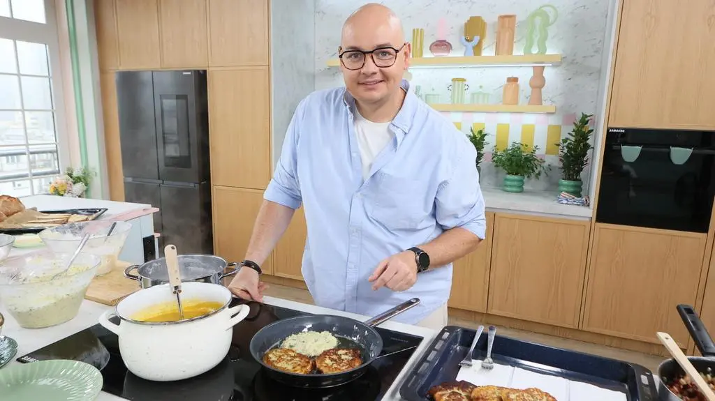 Michał Pezda w kuchni Dzień Dobry TVN