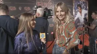 "Jestem tu dla niego". Agnieszka Woźniak-Starak o powodach przyjścia na premierę filmu "Elvis"