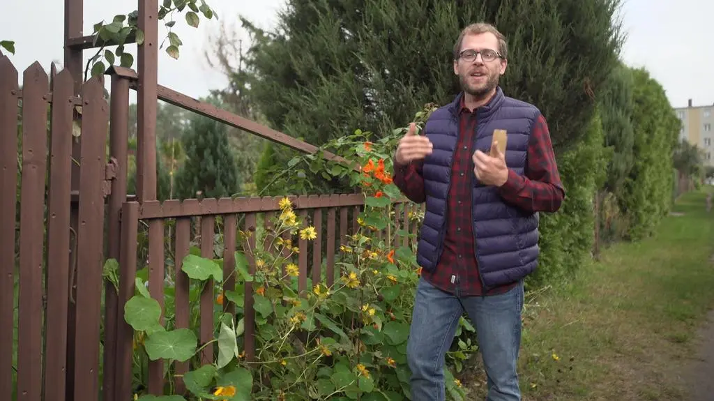 Łukasz Skop. Działka zero waste.