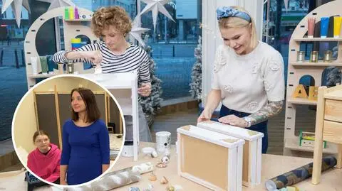 3 pomysły na metamorfozę szafek nocnych. Meble trafiły do noclegowni dla uchodźczyń z dziećmi