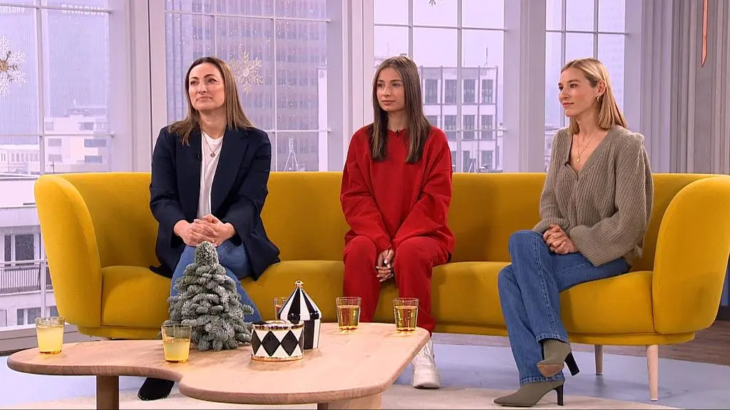 Zosia i Karolina Gacek oraz Marta Bąkowska