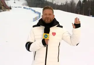 Projekt Zima na stoku narciarskim Cieńków