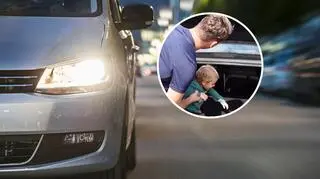 Zamknął dzieci w bagażniku, bo chciał dać im ważną lekcję