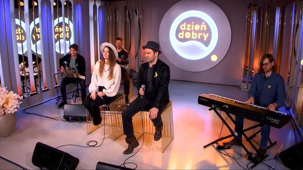 Występ Piotra Lato i Karoliny Charko w Dzień Dobry TVN