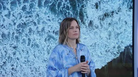 Natalia Grosiak na scenie Dzień Dobry TVN