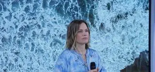 Natalia Grosiak na scenie Dzień Dobry TVN