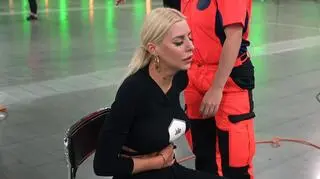 Dwie interwencje medyczne na planie "99 - gra o wszystko. VIP". "Ja nie mogę oddychać" 