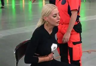 Dwie interwencje medyczne na planie "99 - gra o wszystko. VIP". "Ja nie mogę oddychać" 