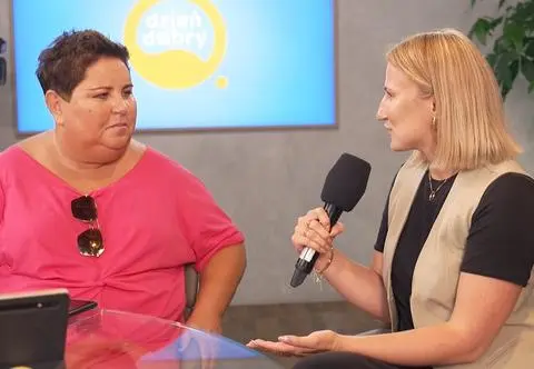 Dorota i Kuba Wellman prowadzą razem podcast. "On nie chce być poczytywany, jako syn swojej mamy"